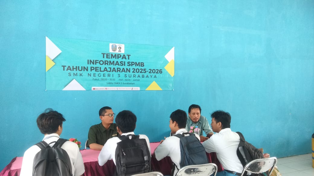 SELEKSI PEMILIHAN MURID BARU (SPMB) SMKN 3 SURABAYA 2025
