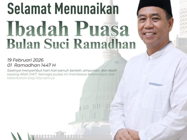 SELAMAT MENUAIKAN IBADAH PUASA BULAN SUCI RAMADHAN