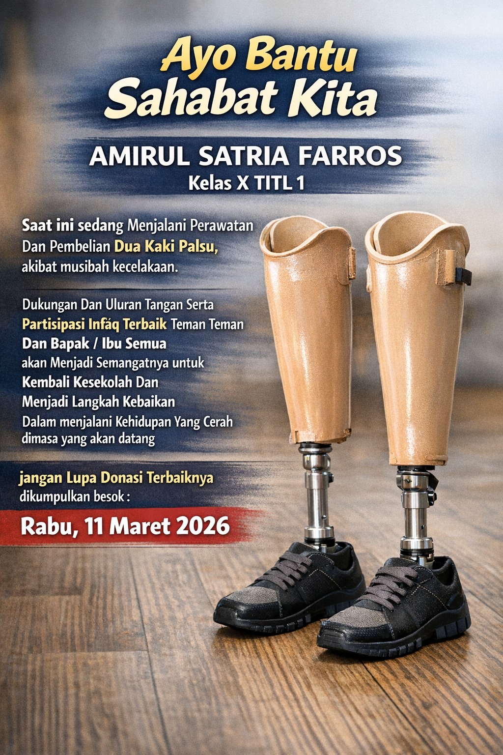 Ayo Bantu Sahabat Kita