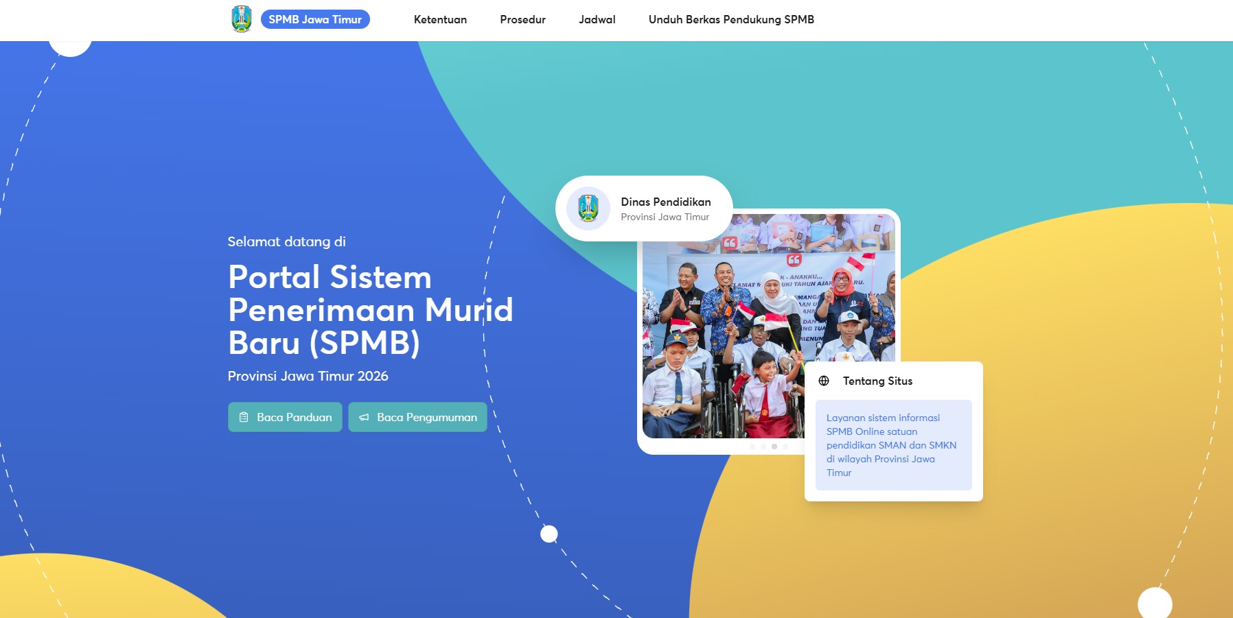 JADWAL PELAKSANAAN SPMB JATIM 2026 JADWAL PELAKSANAAN SPMB JATIM 2026