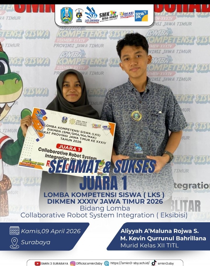 SELAMAT DAN SUKSES LKS DIKMEN JATIM 2026