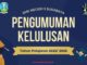 PENGUMUMAN KELULUSAN TAHUN 2025-2026