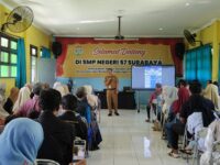 SMK NEGERI 3 SURABAYA SOSIALISASIKAN SPMB 2026 KEPADA WALI MURID SMP NEGERI 57 SURABAYA