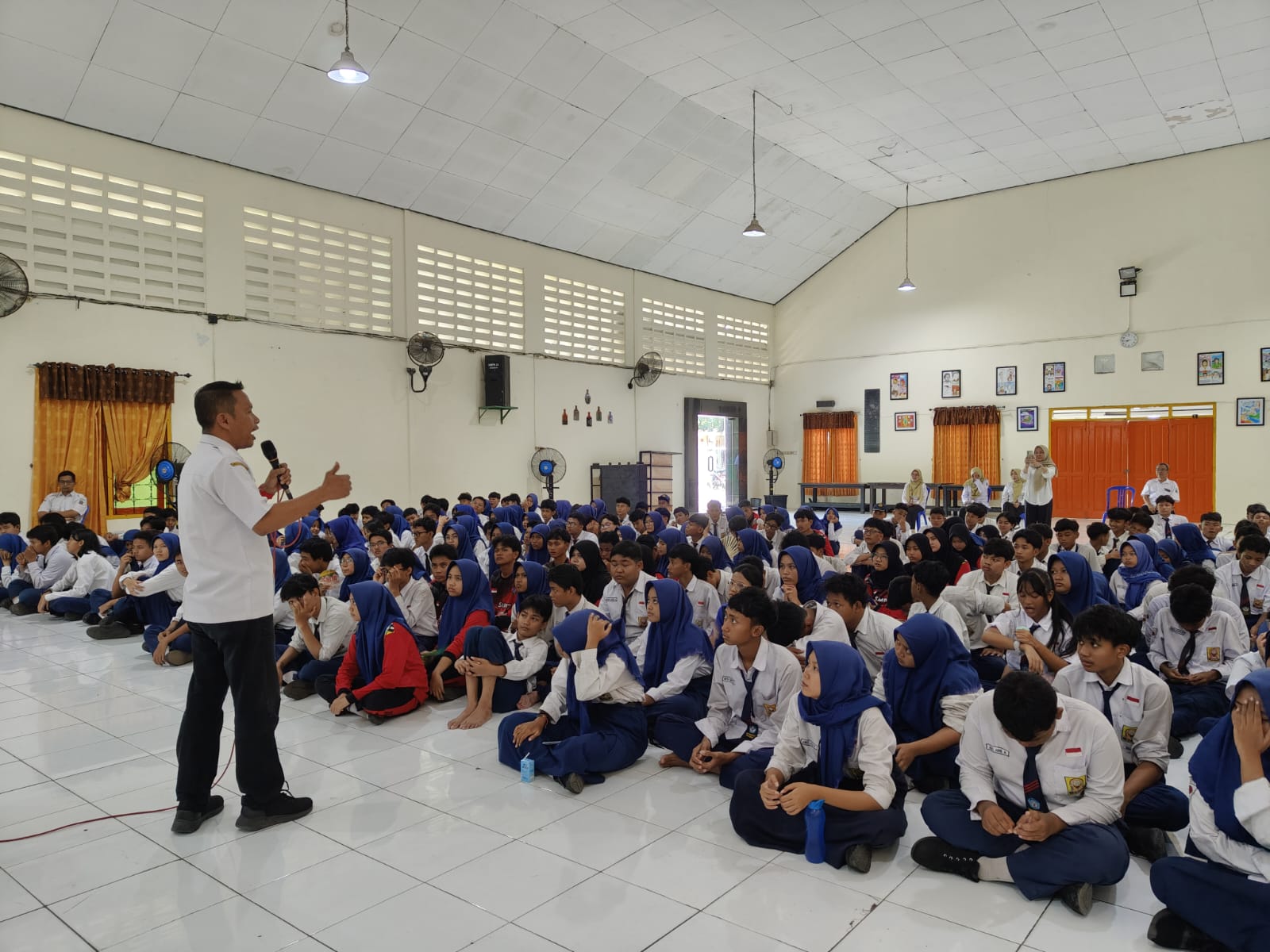 SOSIALISASI SPMB DI SMPN 21 SURABAYA