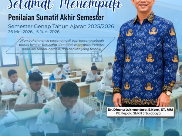 Penilaian Sumatif Akhir Semester (PSAS) Tahun Ajaran 2025–2026
