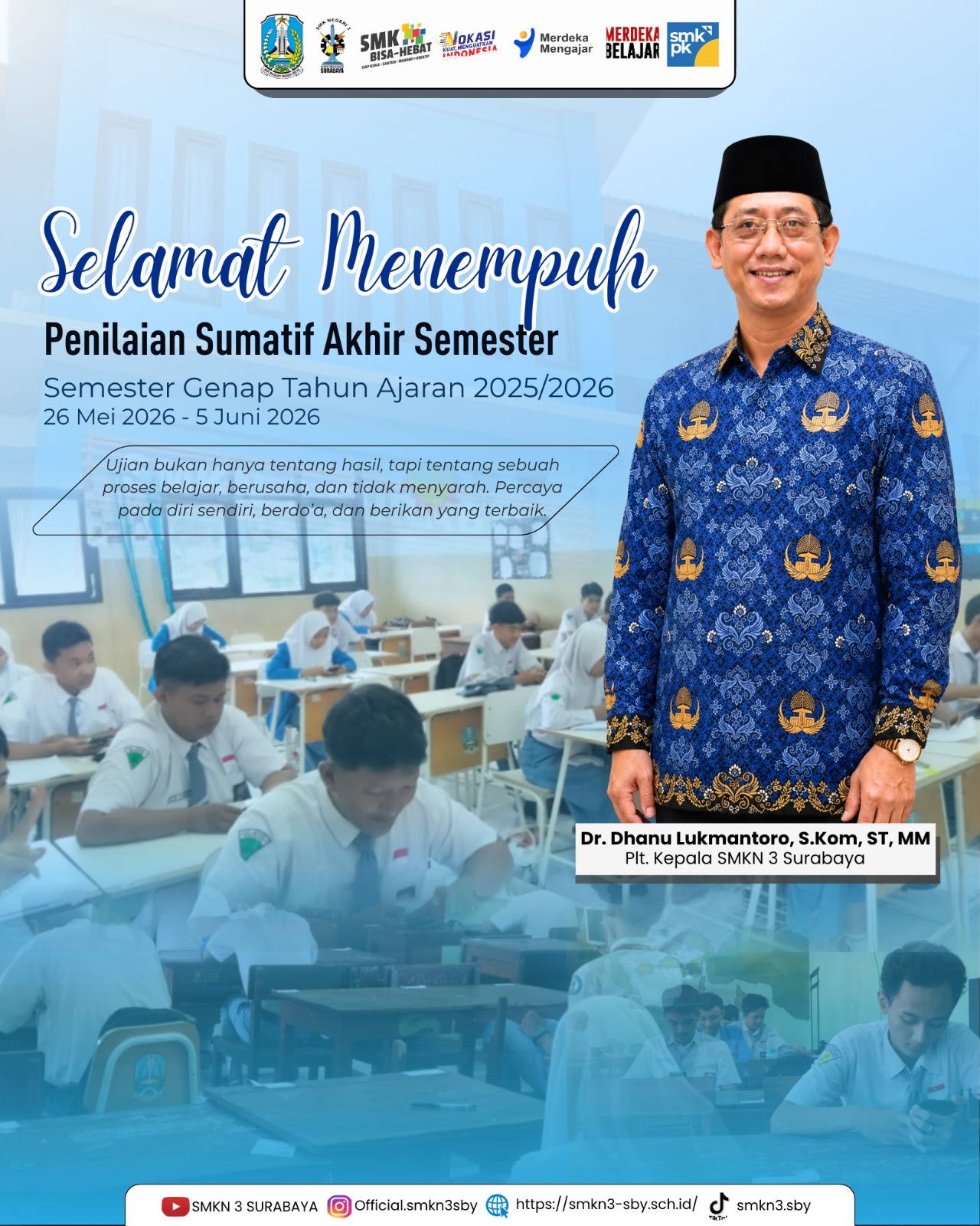 Penilaian Sumatif Akhir Semester (PSAS) Tahun Ajaran 2025–2026