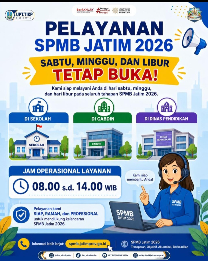 PELAYANAN SPMB JATIM 2026