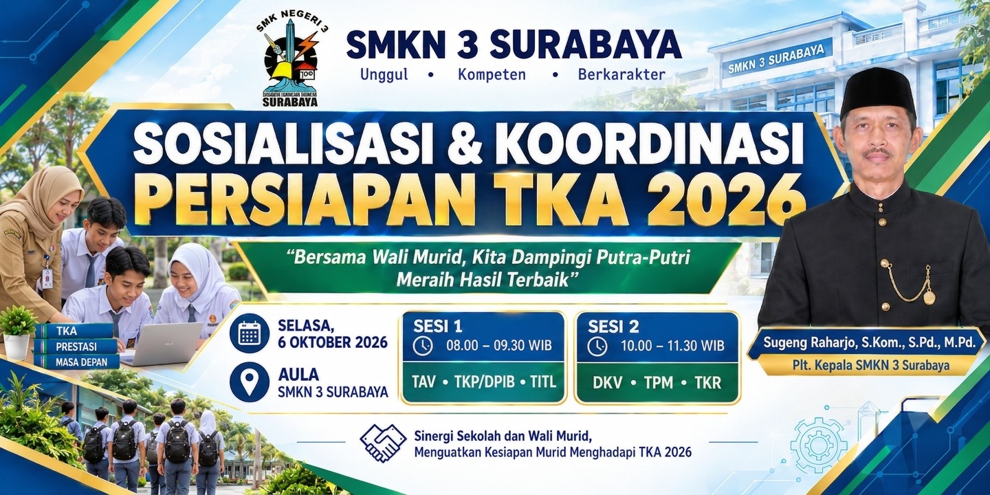 SOSIALISASI DAN KOORDINASI PERSIAPAN TKA 2026 SOSIALISASI DAN KOORDINASI PERSIAPAN TKA 2026